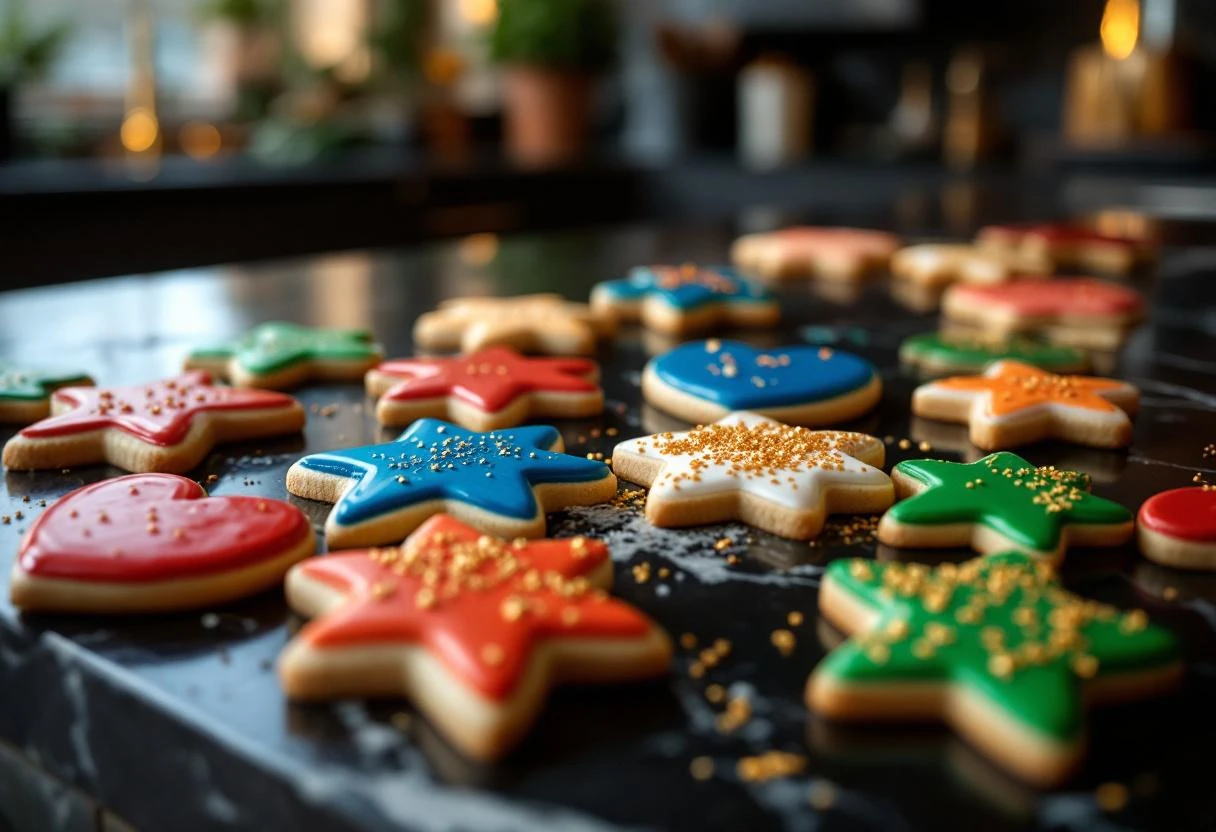 Cut-Out Sugar Cookies with Royal Icing
