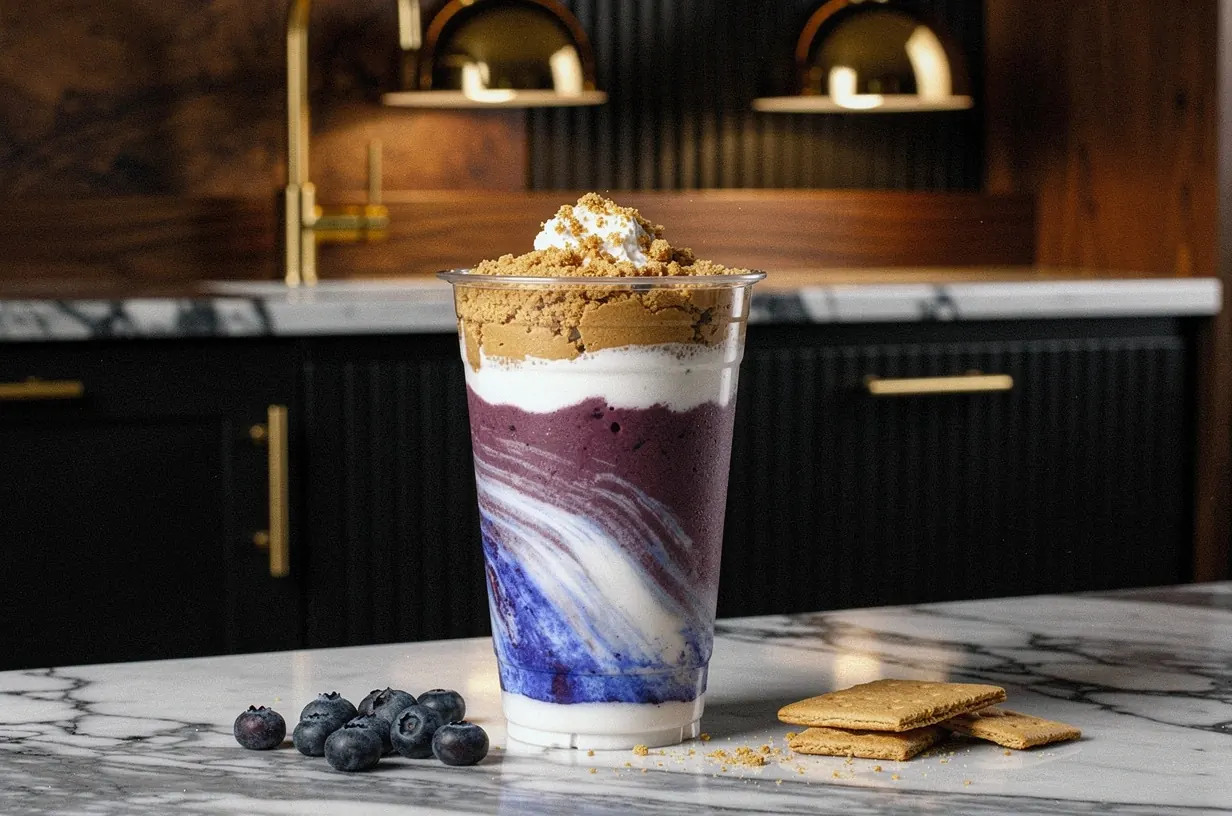 Elsa Hosk's Blueberry Cobbler Scandi Summer Smoothie (Erewhon Copycat)