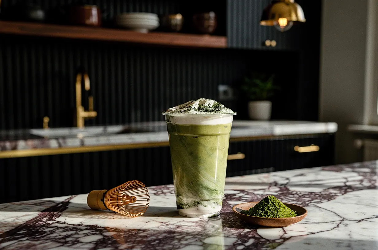 Lori Harvey's Vanilla Matcha Smoothie (Erewhon Copycat)