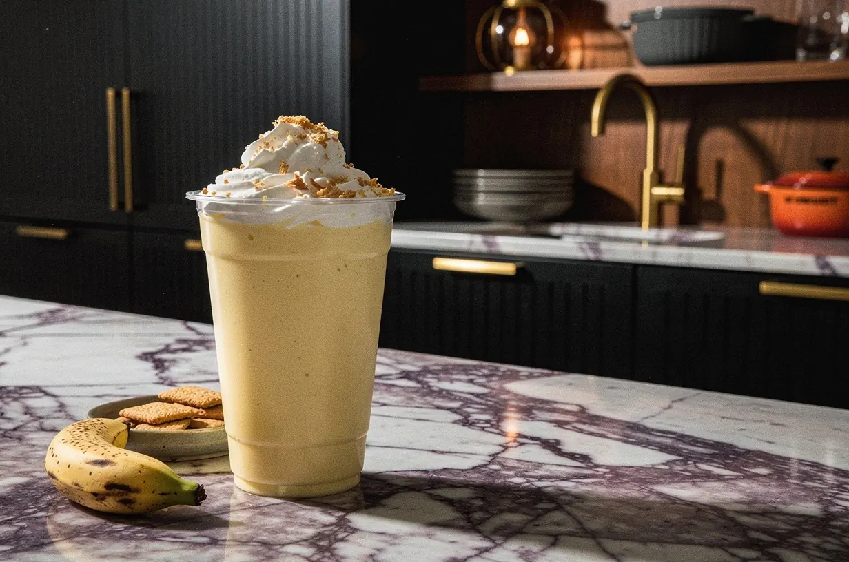 Matilda Djerf & Francesca Aiello's Banana Cream Shake (Erewhon Copycat)