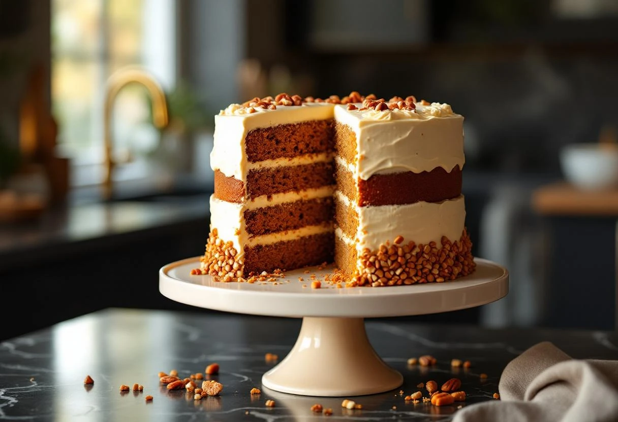Carrot Cake with Cream Cheese Frosting