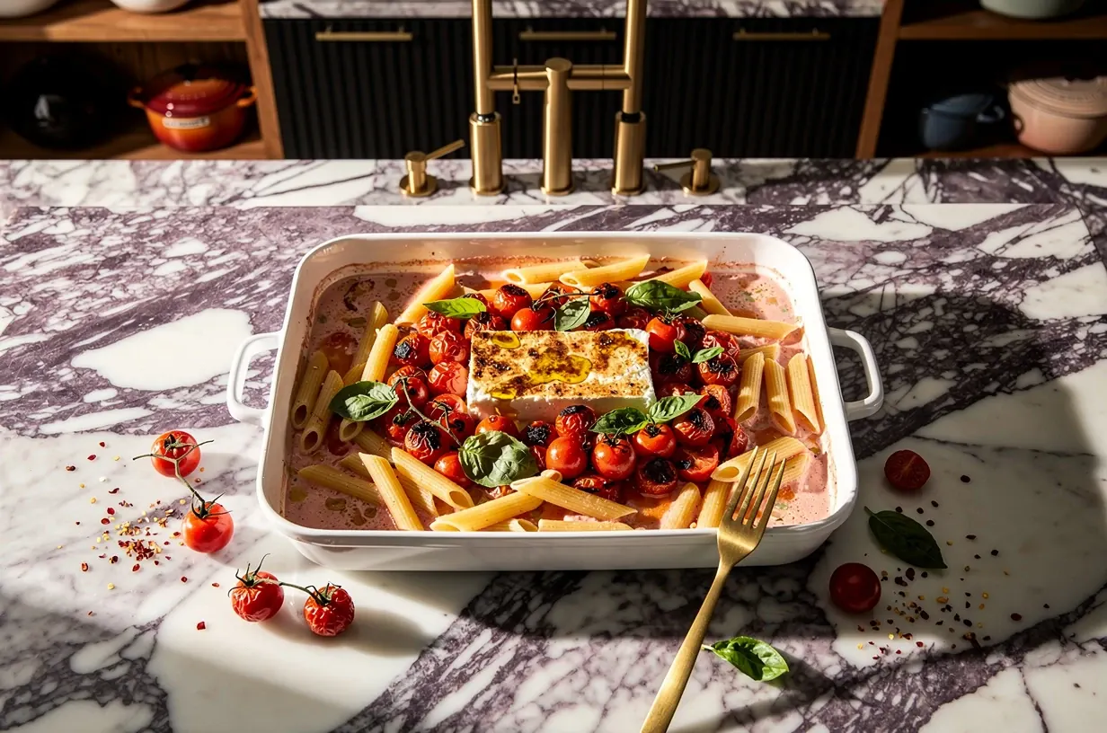 Trader Joe's Baked Feta Pasta