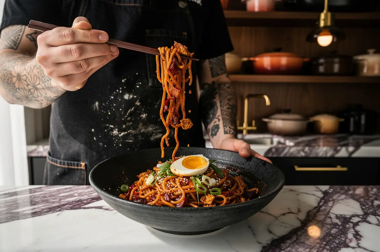 Trader Joe's Chili Crisp Noodles