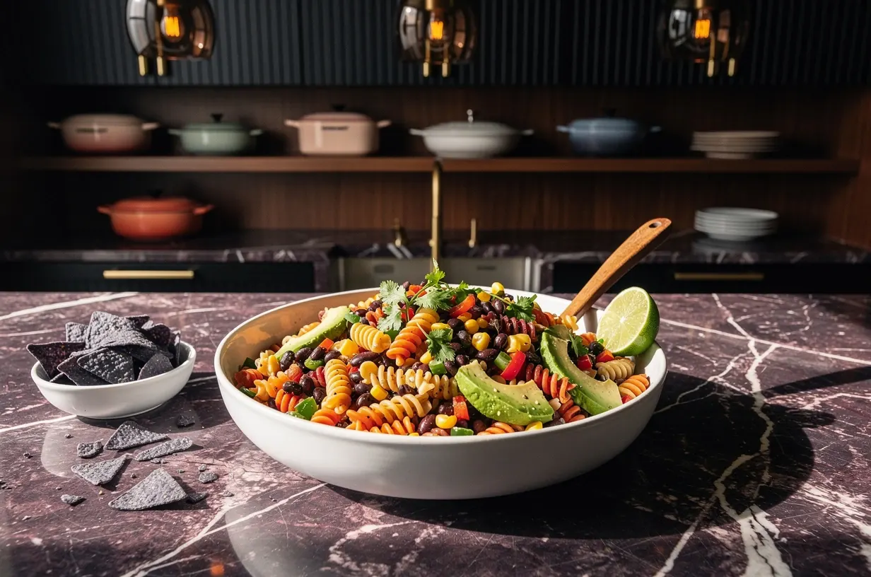 Trader Joe's Cowboy Caviar Pasta Salad