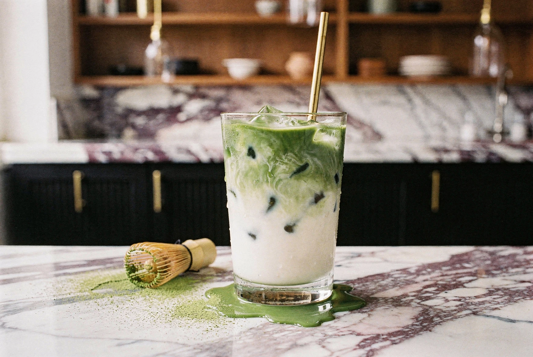 Trader Joe's Iced Matcha Latte (The Right Way)