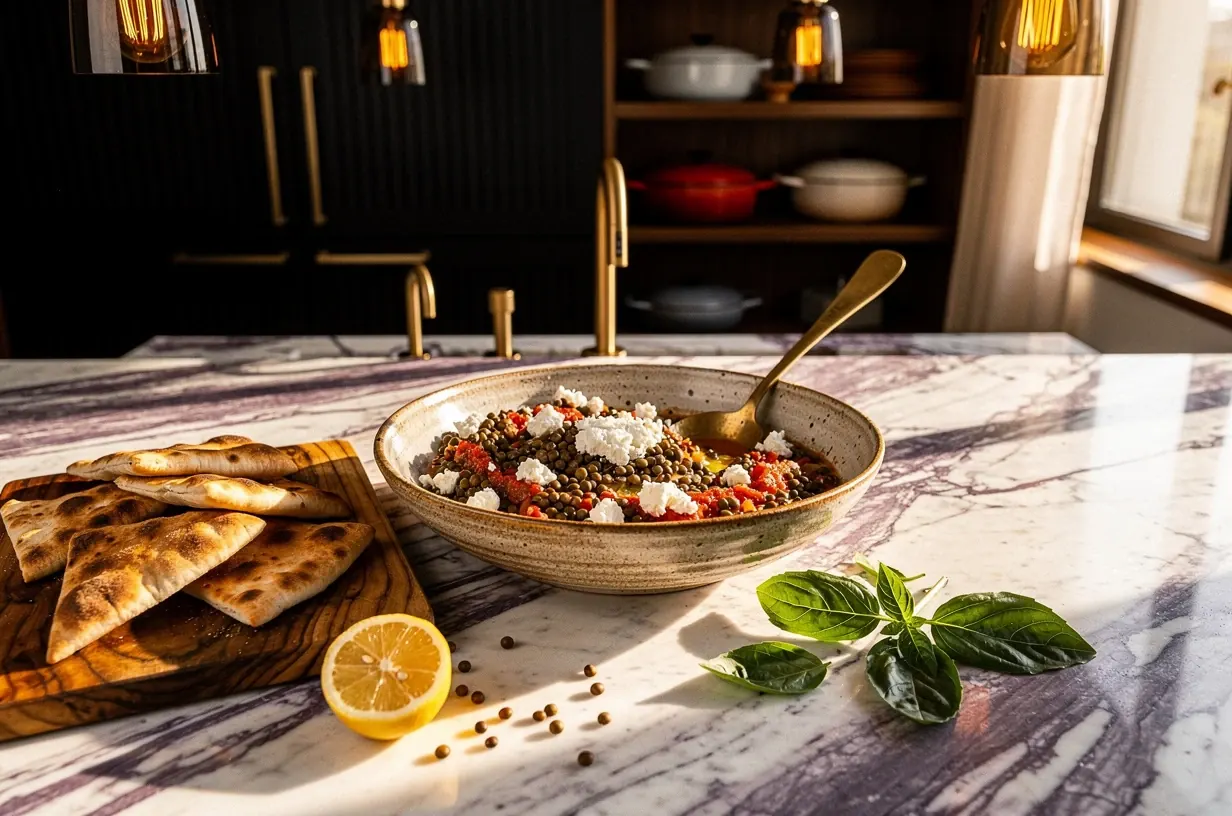 Trader Joe's Lentil Bruschetta Feta Dip (Double Feta)