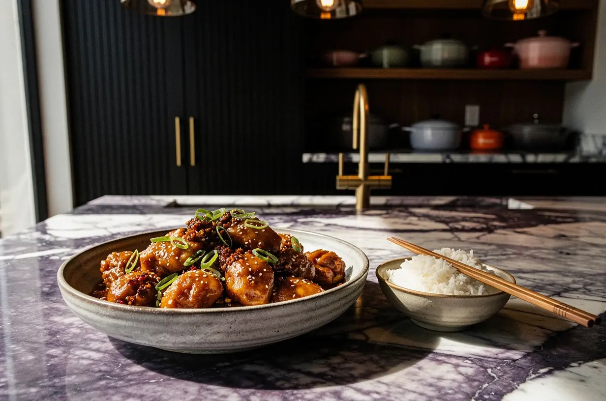 Trader Joe's Orange Chicken Upgrade